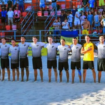 В Киеве прошли финальные матчи чемпионата Украины по пляжному футболу